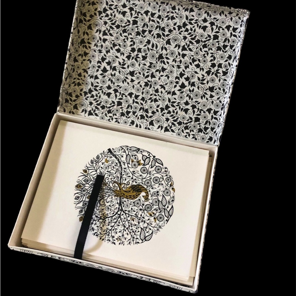 Johanna Basford Secret Garden Blank Notecards & Box - NWOT - Picture 2 of 6
